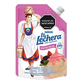 La Lechera Nestle Doypack Frutos Rojos 190gr