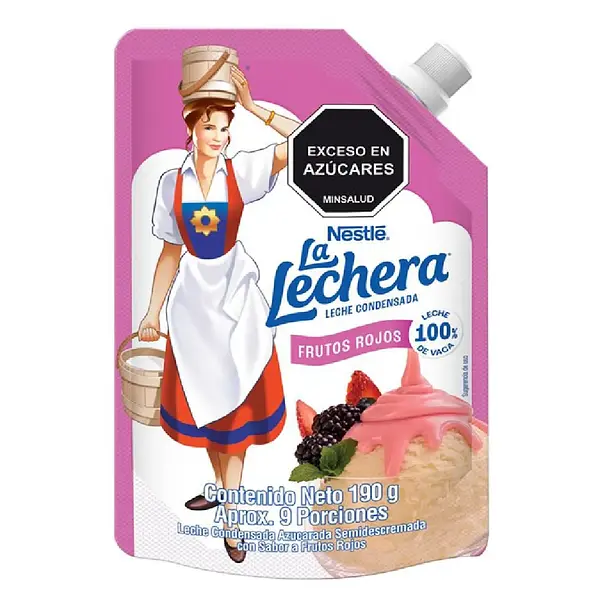 La Lechera Nestle Doypack Frutos Rojos 190gr