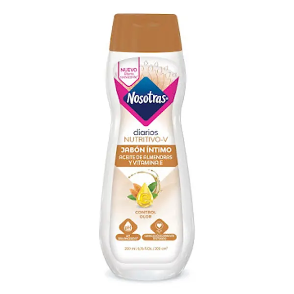 Jabon Intimo Nosotras Aceite De Almendras 200ml