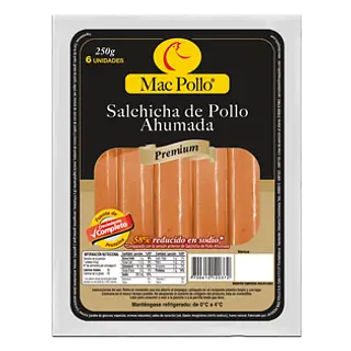 Salchicha Premium 500gr Mac Pollo