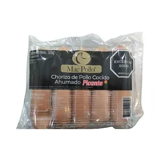 Chorizo Picante 300gr Mac Pollo