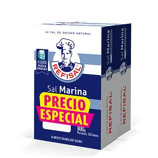 Sal Marina Refisal Duo Pack 800g