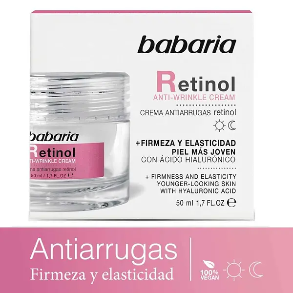 Crema Facial Babaria Retinol Anti-Wrinkle 50ml