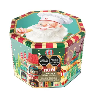 Galleta Navideña Cofre Tambor 780g