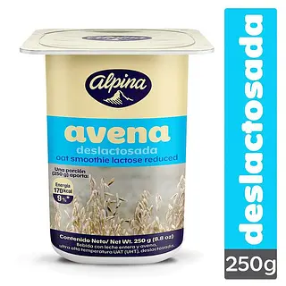 Avena Alpina Deslactosada 250g