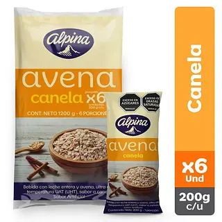 Avena Alpina Canela 6*210g