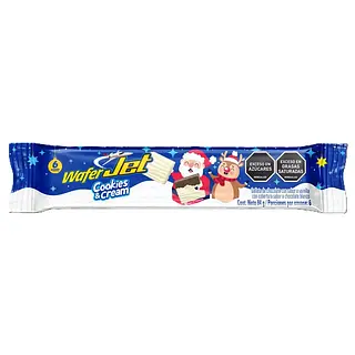 Galletas Jet Wafer Cuadritos Navidad 84g