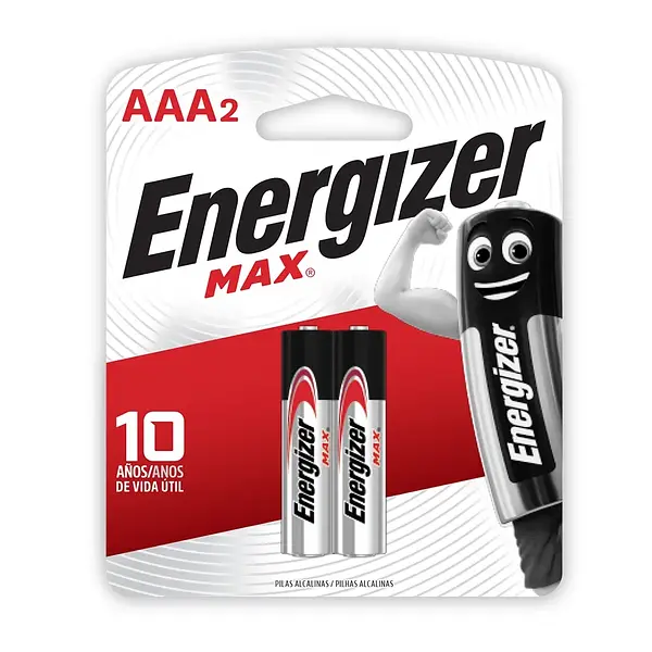 Pila Energizer Max Aaa 2und
