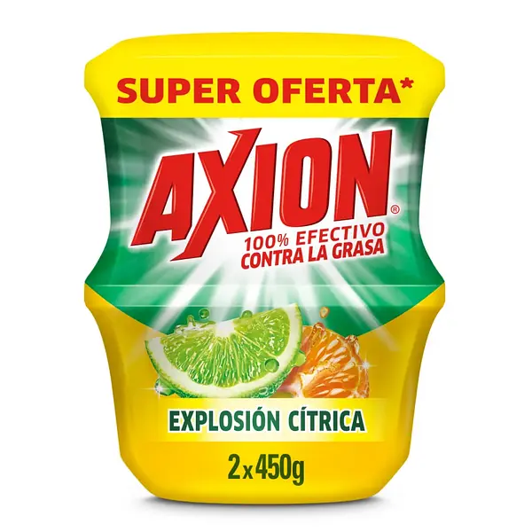 Lavaplatos Axion Explosion Citrica 2*450g