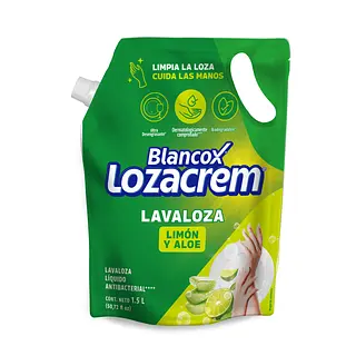 Lavaloza Blancox Lozacrem Doypack Limón 1.5l
