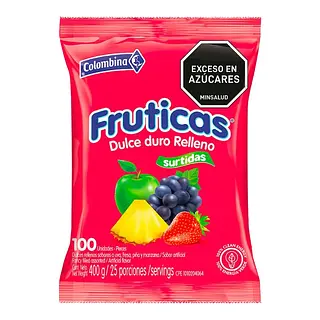 Dulces Fruticas Surtidas 400g