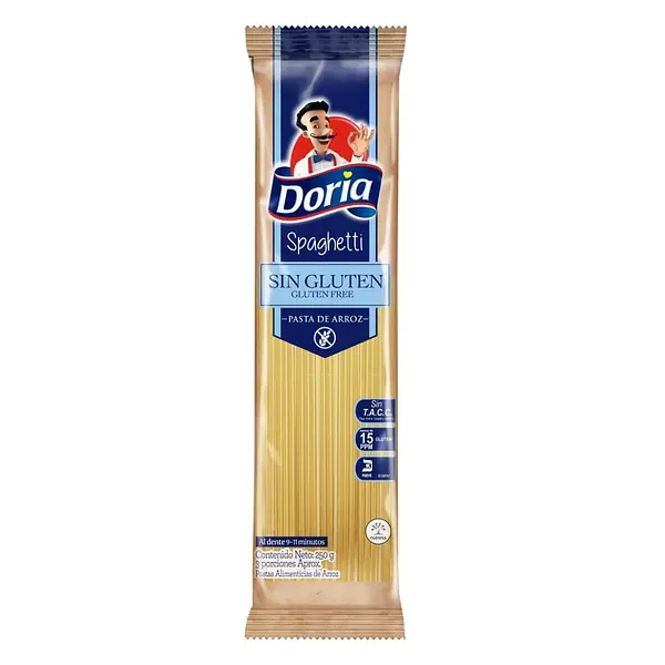 Spaguetti Dar Vida Gluten Free 250g