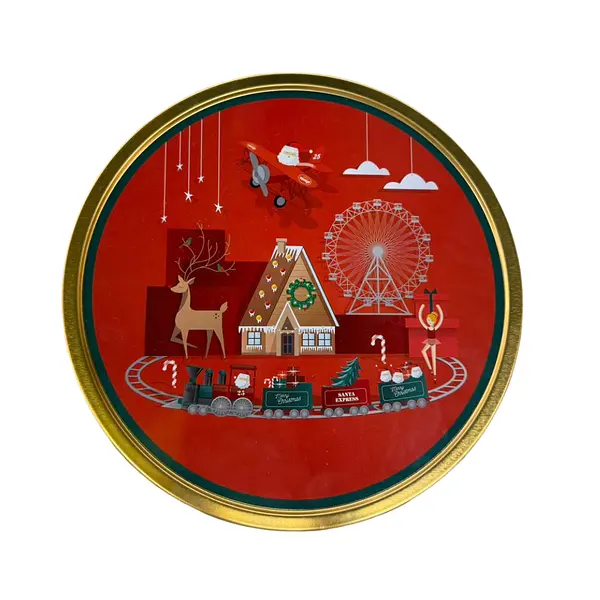 Galleta Navideña Danesa Lata Importada 1.36k