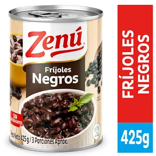 Frijol Negro Zenu 425g