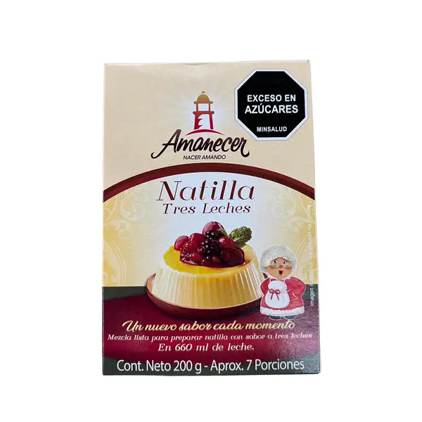 Natilla Amanecer Tres Leches 200g