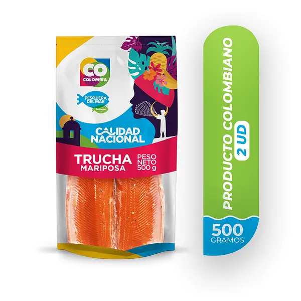 Trucha Mediana Pesquera Del Mar 500g