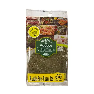 Granaroma Hiervas Desidratadas X 10gr. Mezcla Para Pescados