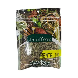 Granaroma Hiervas Desidratadas Menta X 16gr