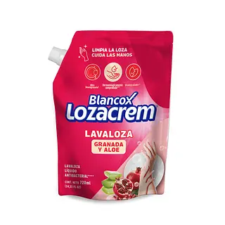 Lavaloza Loza Cream Doypack Granada Y Aloe 720ml