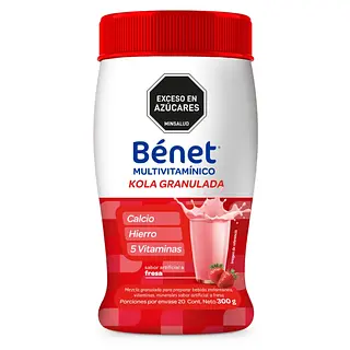 Kola Granulada Benet Tarro 300g