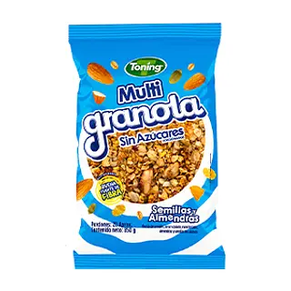 Multigranola Toning Sin Azucar 850g