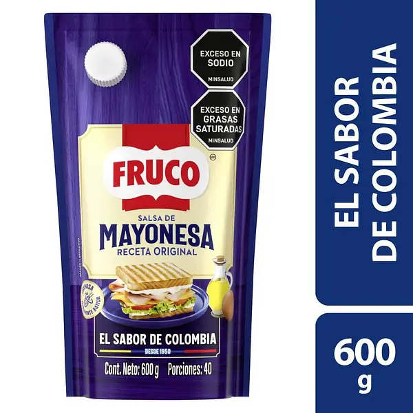 Mayonesa Fruco Doypack 600g