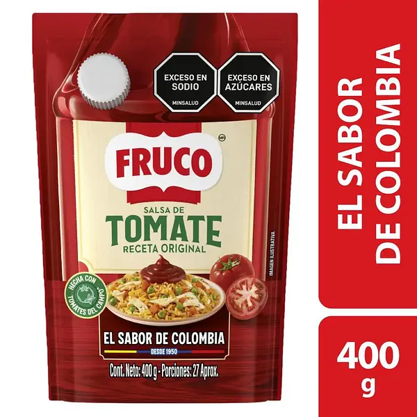 Fruco Salsa Tomate X 400gr Doypack