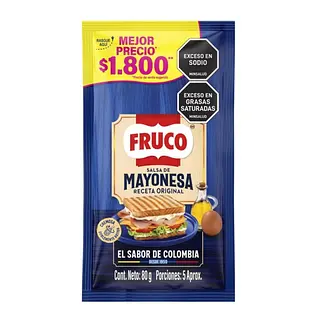 Mayonesa Fruco 85g