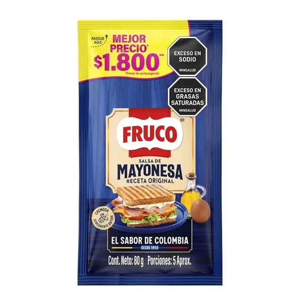 Mayonesa Fruco 85g