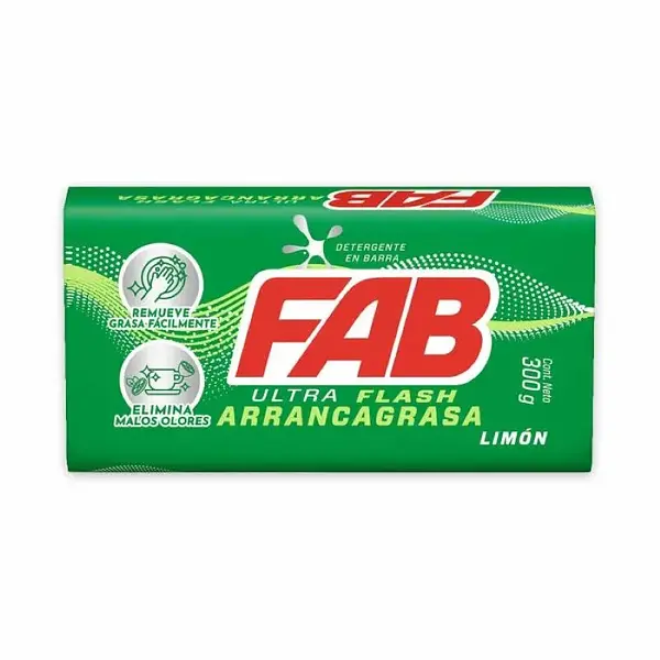 Jabon Fab De Barra Limon 300gr