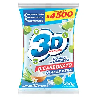 Det. 3d Multiusos X 500gr