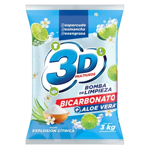 Det. 3d Multiusos X 3kg