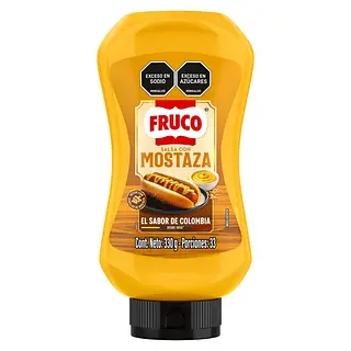 Mostaza Fruco Squeeze 330g