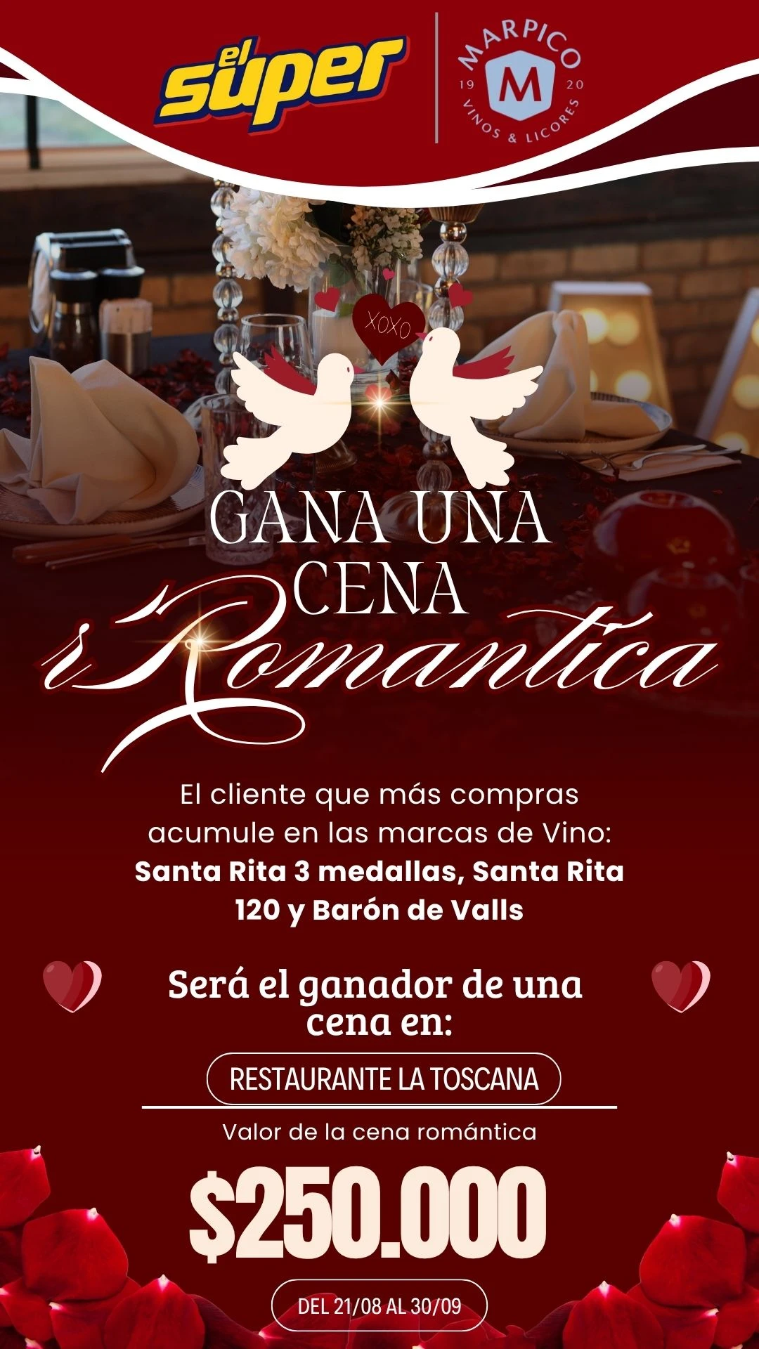 Gana una Cena Romantica 