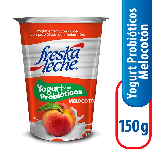 Yogurt Freska Leche Melocoton 150g