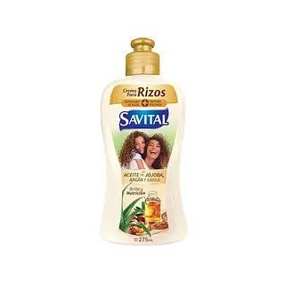 Crema De Peinar Savital Argan Y Jojoba 275ml