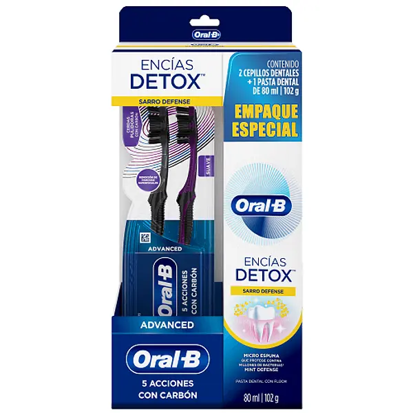 Cepillo Oral-B 7 Beneficion 2 Und + Crema 3d 67g