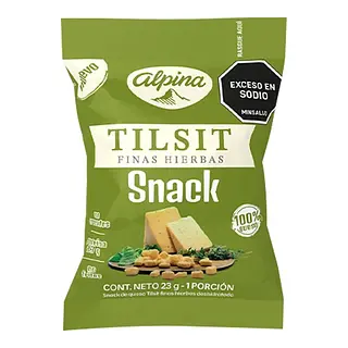 SNACK QUESO TILSIT F.H. DESHIDRATADO ALPINA 23G