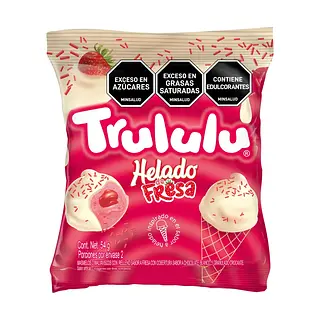 MASMELOS TRULULU HELADO DE FRESA 54G