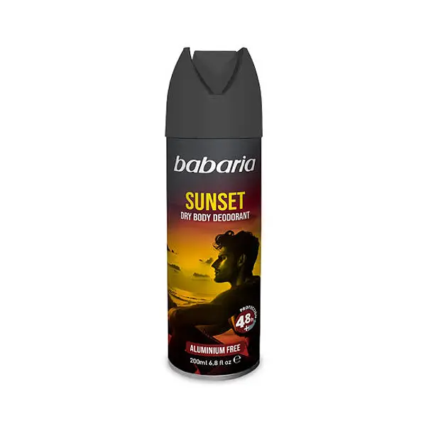 DESODORANTE BABARIA BODY SUNSET 200ML