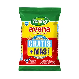 Avena Toning En Hojuelas 425g